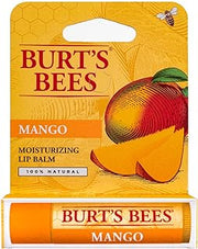 Burt's Bees Moisturizing Lip Balm, Mango 0.15 oz (Pack of 12)
