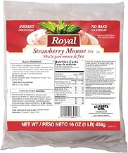 Royal Strawberry Mousse Mix, 16 Ounce -- 6 per case.