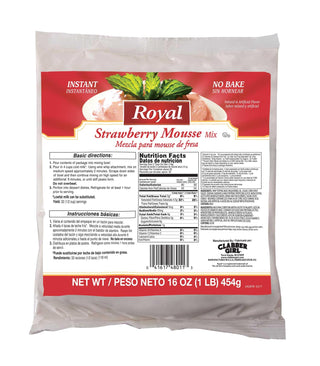 Strawberry Mousse Mix by Royal – Pack of 6