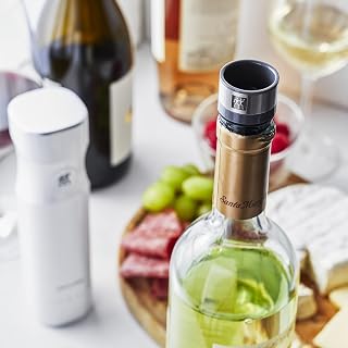 ZWILLING J. A. Henckels 36802-003 Fresh & Save Wine Sealer Set of 3 Vacuum Storage, Oxidation Prevention, Stopper Stopper