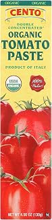 Cento Foods Organic Double Concentrated Tomato Paste, 4.56 OZ