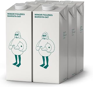 Minor Figures Oat Milk - Standard - Barista Standard - 32 Oz - 1 Pack - Non Gmo - Plant Based - Vegan - Dairy Free - Shelf Stable - Unsweetened
