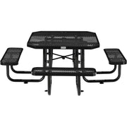 Global Industrial Black / Industrial / 1 Picnic Tables