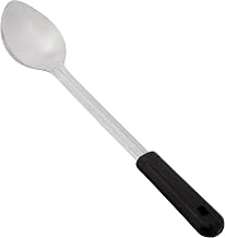 Winco 15" Plastic Basting Solid Spoon | Cool touch handle, Heavy-duty, Long serving spoon, Great for Cooking, Buffet Service, Food Preparation and Serving