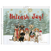 Unleash Joy Boxed Christmas Cards by Danielle Murray by Lang – 5 x 7 inches, Paper, Multicolor, Model 1004843