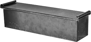 PADERNO World Cuisine Blue Steel Pullman Bread Pan with Cover