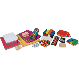 Learn It by Art Makerspace Builder II Craft Kit by Pacon – Assorted, Paper, Model 1001002
