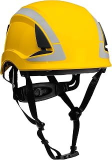 3M DBI-SALA Safety Helmet, Type II with SecureFit, Yellow, Non-Vented