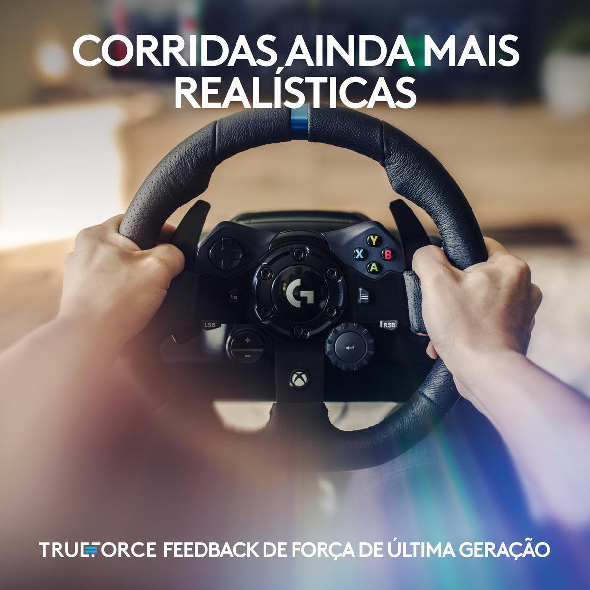 COMOBELIEF Volante G923 para Xbox Series X|S by Logitech – Black, Model 941-000157