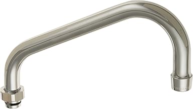 Fisher 3961 Swing Spout, 2.2 Gpm Aerator, 8", Polished Chrome