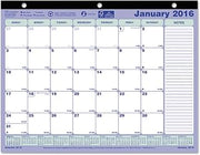 Rediform REDC181721 - Monthly Desk Pad Calendar