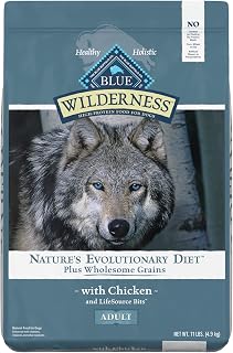 Blue Buffalo Wilderness Chicken & Wholesome Grains Adult Dry Dog Food, 11lb