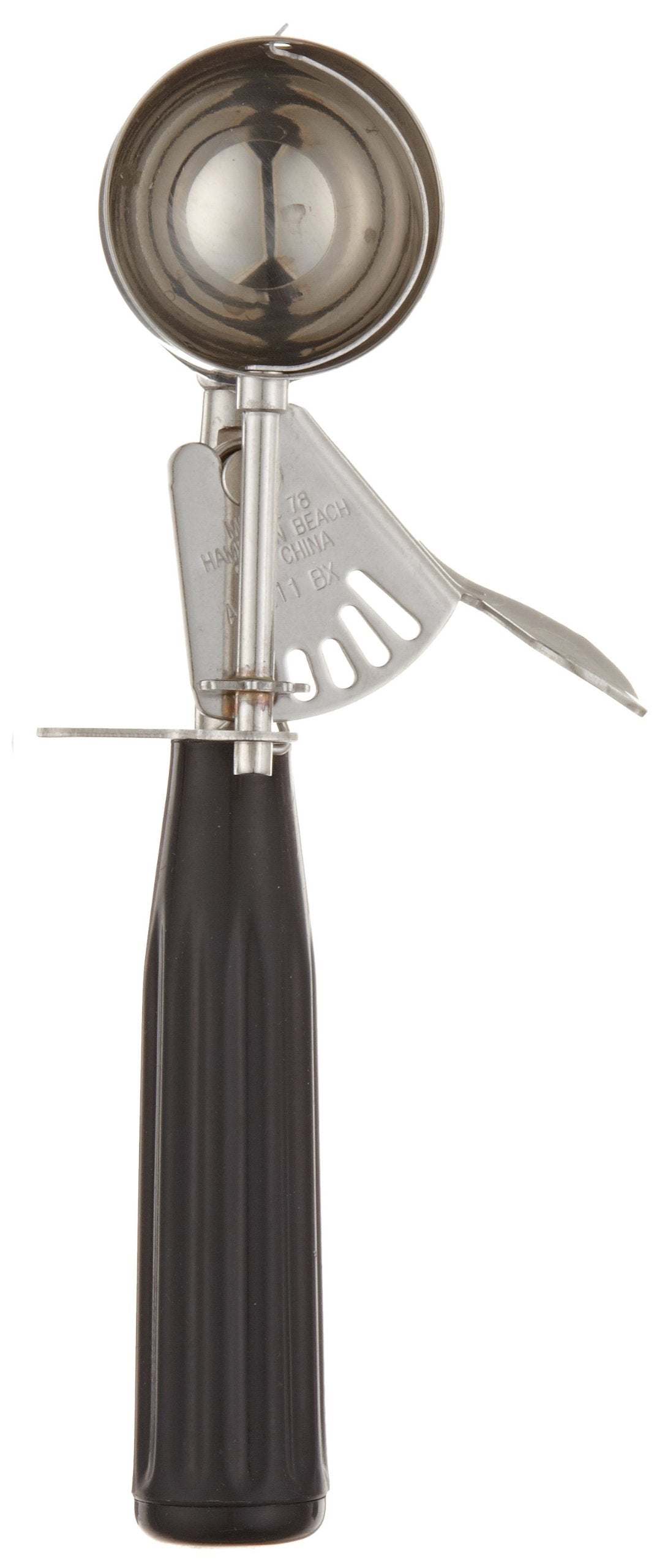 30 Stainless Steel Classic Disher by Hamilton Beach – 30.0 ounces, Stainless Steel, Black, Model 78-30