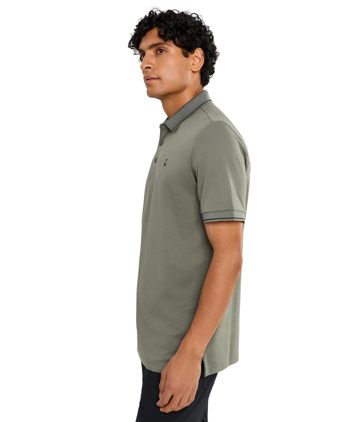 Men's Happier Hour by TravisMathew – Small, 60% cotton, Dark Olive, Model A42183