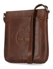 Womens Leather Crossbody Purse Shoulder Bag by Timberland – One Size, 1 pounds, Leather, Cognac, Model DB1501/35