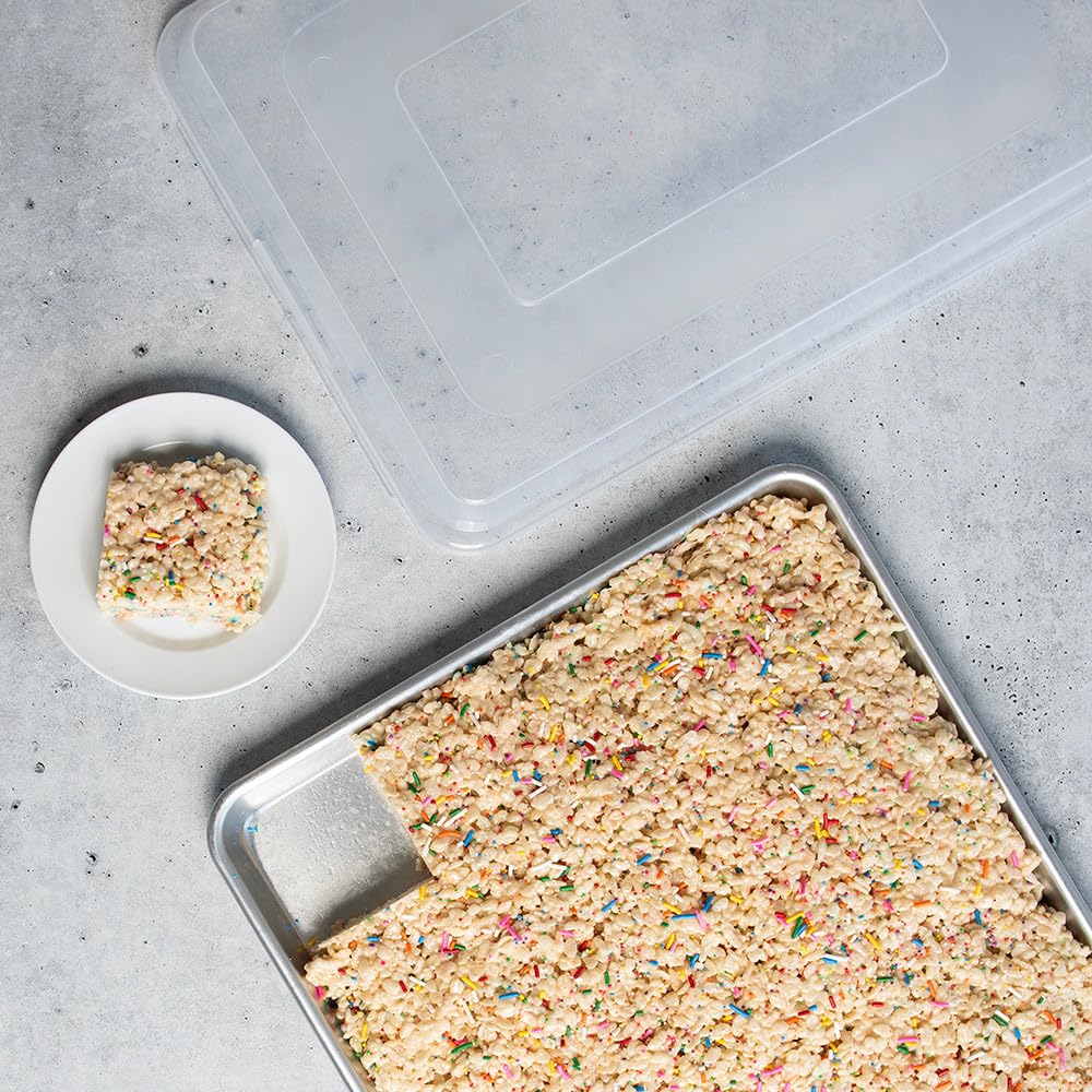 Naturals Big Sheet with Lid by Nordic Ware – Big Sheet, Aluminum, Natural, Model 44653AMZM
