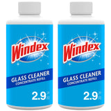 Glass Cleaner Concentrate by Windex – 2.9 Fl Oz (Pack of 2), Pack of 2, Model 316675