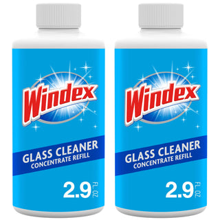 Glass Cleaner Concentrate by Windex – 2.9 Fl Oz (Pack of 2), Pack of 2, Model 316675