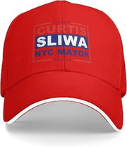 Curtis Sliwa for NYC Mayor Hat New York City 2026 Election Golf Hats Dad Baseball Cap Fitted