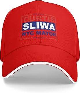 Curtis Sliwa for NYC Mayor Hat New York City 2026 Election Golf Hats Dad Baseball Cap Fitted