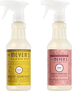 Mrs. MEYER'S CLEAN DAY Variety, 1 Multi-Surface Cleaner, 16 OZ, 1 Multi-Surface Cleaner, 16 OZ, 1 CT (Daisy + Rose)
