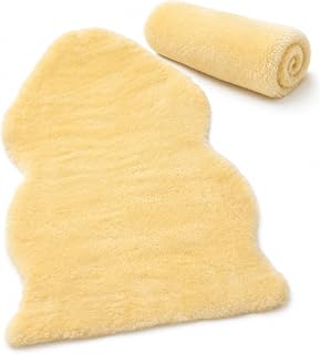 Genuine Medical Sheepskin for Bedsores, Oeko-Tex Certified Lambskin 2'x3'