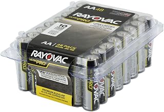 Rayovac Ultra Pro AL-AA-48 1.5V Alkaline Batteries - 48 Pack