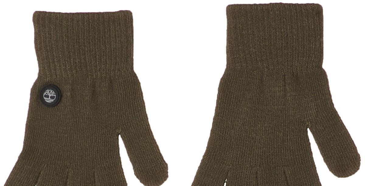 Magic Gloves With Touchscreen Technology by Timberland – One Size, Acrylic, Green, Model T100353