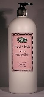 32 fl. ounces 20% Emu Oil Hand and Body Lotion Unscented