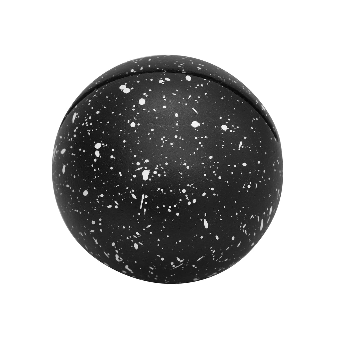 Gabby Speckled Black Round Card Holder - Set of by TOV Furniture – Concrete, Black, Pack of 4, Model TOV-C18707