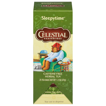Sleepytime Herbal Tea by Celestial Seasonings – 25 Count (Pack of 1), Sleepytime Original, Model 31001