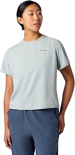 MARMOT Women's AirExchange UPF 50 Breathable Moisture Wicking Short Sleeve Crew