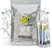 Sqwincher Zero Qwik Stik, Cool Citrus, Sugar Free .11 oz (Pack of 500) | Dye-free zero sugar electrolyte mix, fast-dissolving single-serve sticks, just add to 20oz water bottle for quick hydration