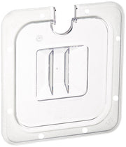 Winco Sixth Size / Slotted / Clear Lids