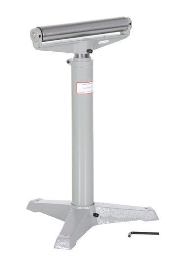 Steel Horizontal Roller Stand 27 In. to 42 In. Raised Height by Vestil – One Size, Alloy Steel, Grey, Model STAND-H-HP