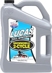 Lucas Oil 10847 Synthetic 2-Cycle Snowmobile Oil - 1 Gallon