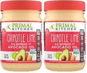 Primal Kitchen Chipotle Lime / 12 Fl Oz (Pack of 2) / No Color Mayonnaise