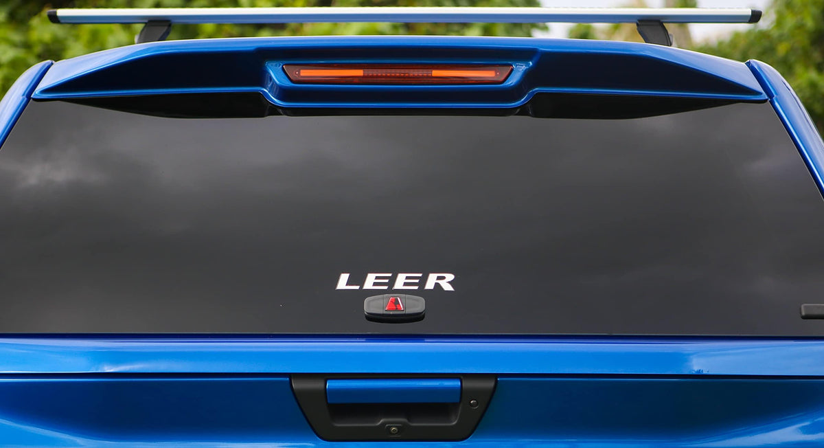 Domed Emblem Replacements (Twist Handle Domed Emblem) by LEER – Blue