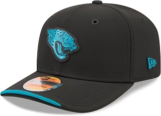 New Era Men's Black Jacksonville Jaguars 2026 Sideline 9SEVENTY Adjustable Hat