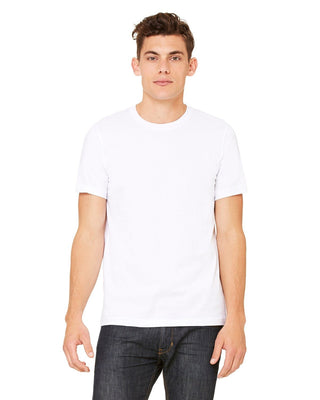 Bella + Canvas Unisex Jersey Short-Sleeve T-Shirt - WHITE - XL - (Style # 3001C - Original Label) by BELLA+CANVAS – Polyester, White