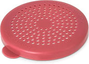 Carlisle FoodService Products Plastic Medium Dredge Lid, 3.12 Inches, Rose