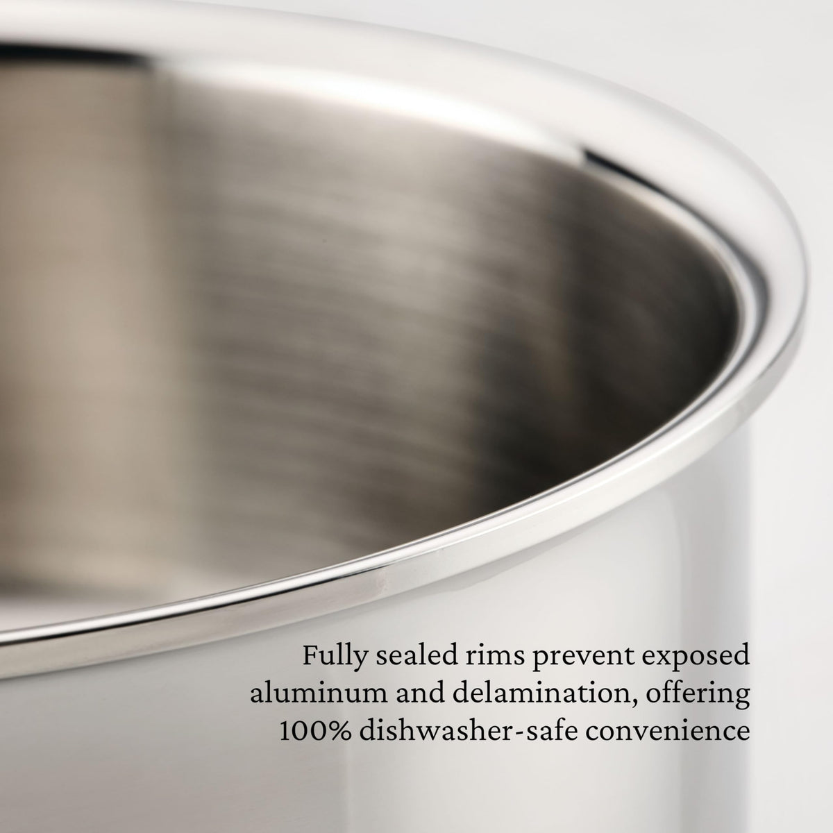 ProBond Luxe 3.5-Quart Sauté Pan with Lid by Hestan – Medium, 3.5 quarts, Stainless Steel, Silver, Model 31774