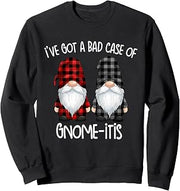 Funny Lazy Gnome Pajama Day Cute Gnome-itis Sweatshirt