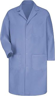 Red Kap Men's Lab Coat With Gripper Closure