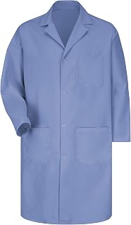 Red Kap Men's Lab Coat With Gripper Closure