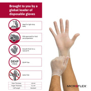 Ansell Small / V28 (Case of 1000) / Natural Gloves