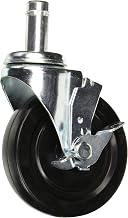 Winco Brake Casters for Chrome Plated Wire Shelves