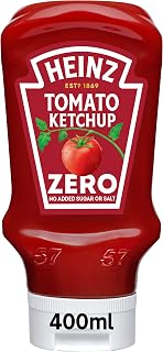 HEINZ Tomato Ketchup No Added Sugar And Salt 400ML