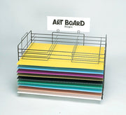 Paper and Board Storage and Drying Rack by Pacon – Standard, Enameled Wire, White, Model PAC75004