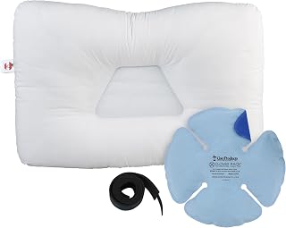 Core Products Tri-Core Cervical Pillow, Firm, Full Size Clover Pack Cold Therapy